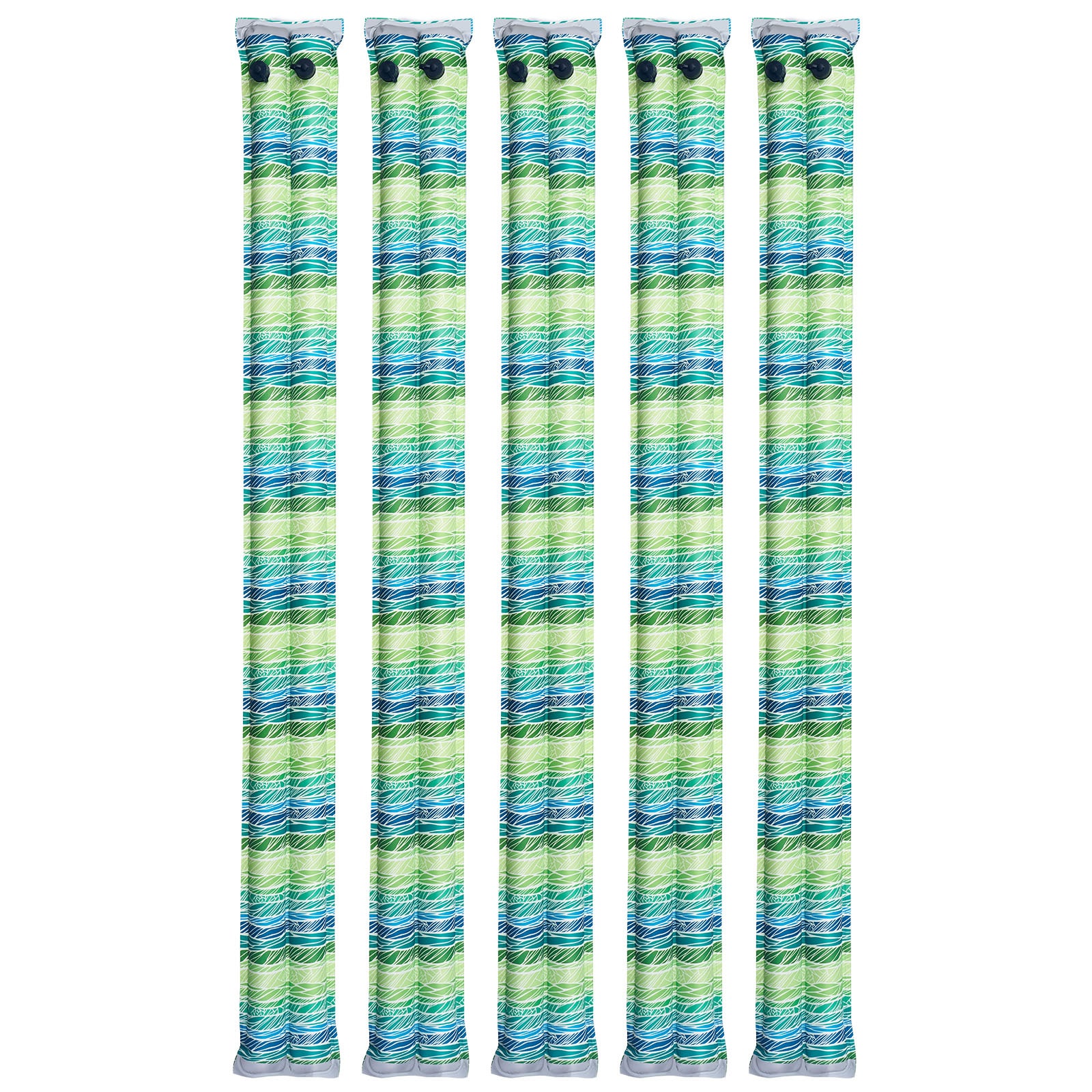 Reflective Water Bags For Pool Covers Double Chamber Design 5 Pack_voghion.com